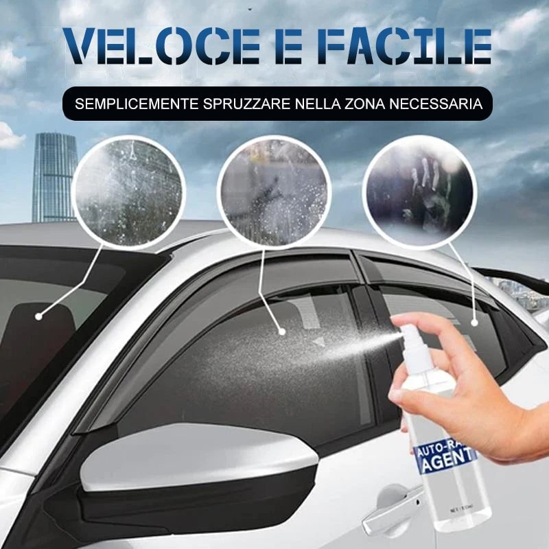 Agente di rivestimento impermeabile per vetri per auto