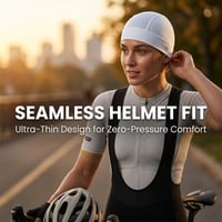 Cooling Ice Silk Cycling Cap