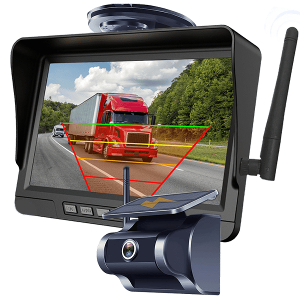 Sakerplus Magnetic Solar Wireless Backup Camera