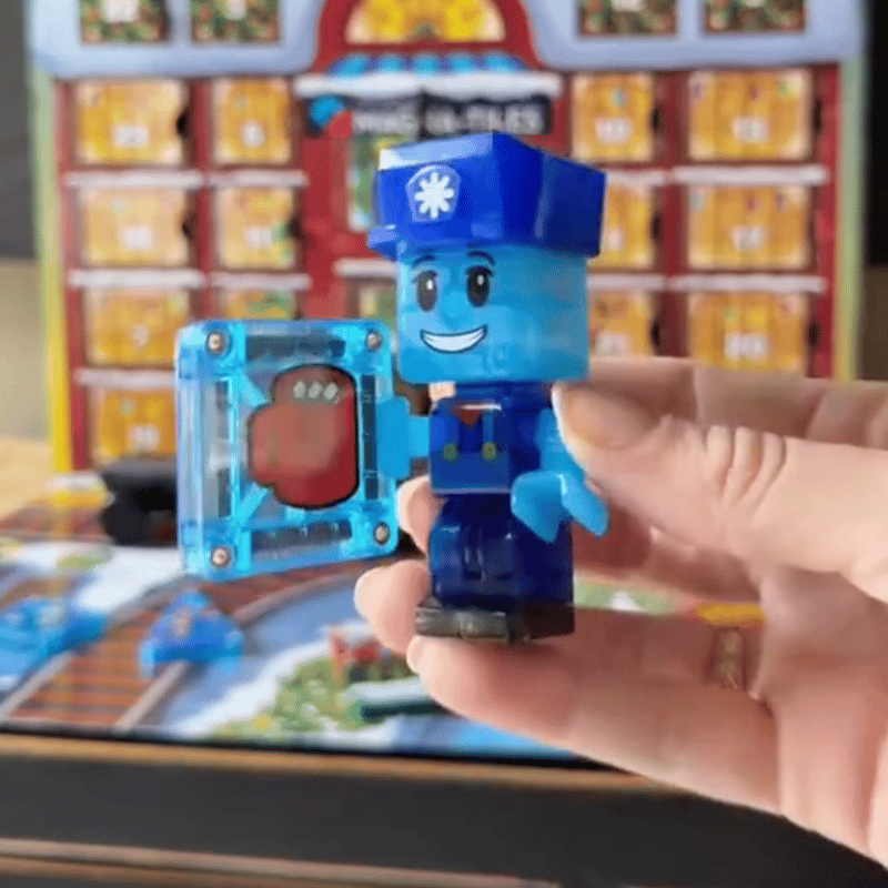 🎅 Weihnachts-Adventskalender-Magnetbausatz