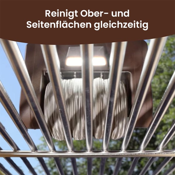 Elektrischer Grillreiniger ohne Borsten