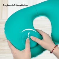 U-förmiges Kissen aus Milchseide