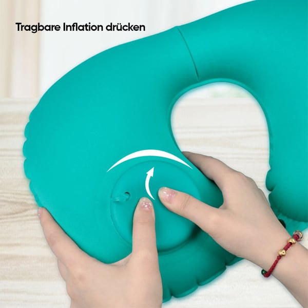 U-förmiges Kissen aus Milchseide