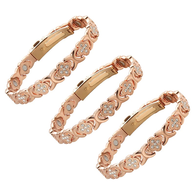 Blumen-Kupferarmband