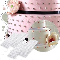 Fondant Texture Lattice Impression Mat Set