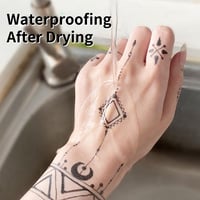 Temporary Tattoo Markers Set