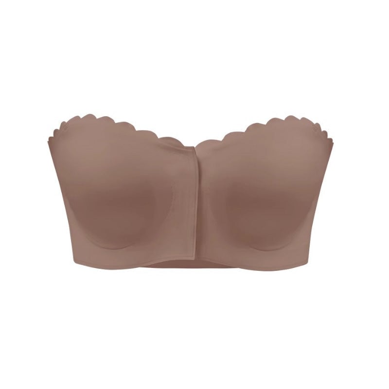 Women's Solid Print Strapless Bra