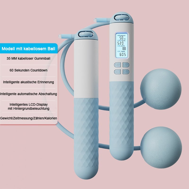 Springseil mit Zähler (kabellos)