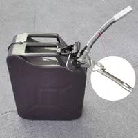 Brandstoftuitset met slot en afdichtring