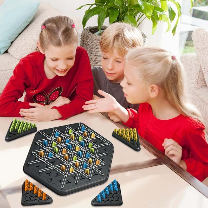 Gioco di scacchi a triangolo a catena, da 2 a 4 giocatori