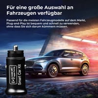 Autoladegerät mit GPS-Ortungsgerät und Tracker