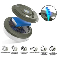 ⭐Outdoor waterdichte draagbare opbergbare lichtslinger