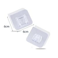Ganci da parete biadesivi (set 5/10/20)