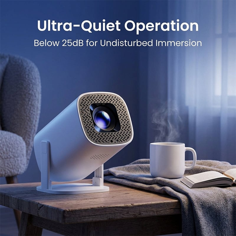 Sakerplus® Smart Rotatable Portable Mini Projector