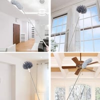Retractable Washable Curved Microfiber Duster