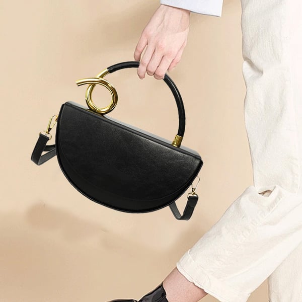Women's Fashionable Solid Color Handbag