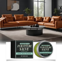 Furniture Salve for Leather - Polisher, Moisturizer, and Restorer for Couches and Furniture