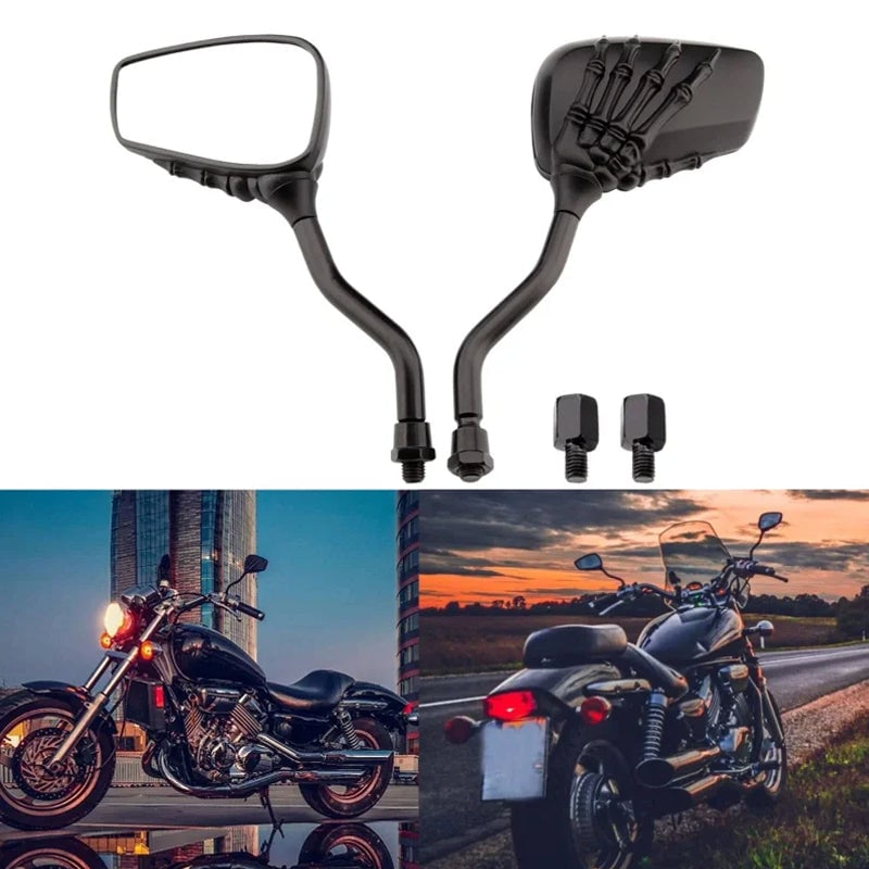 Schedel Hand achteruitkijkspiegel