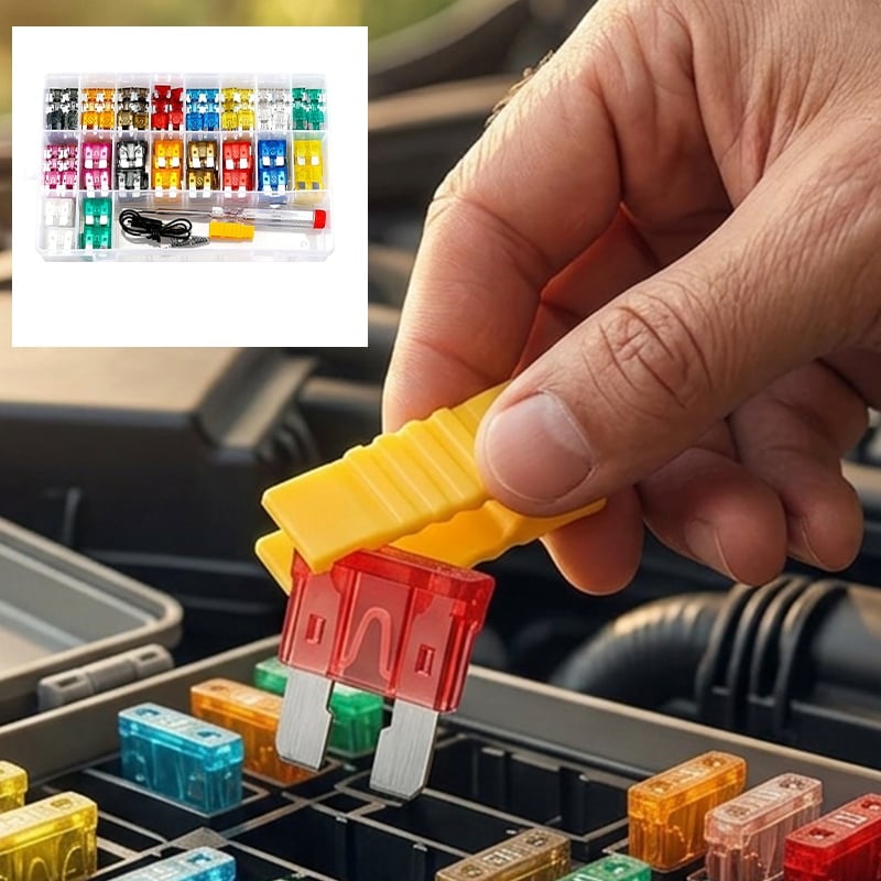 Assorted Automotive Blade Fuse Set