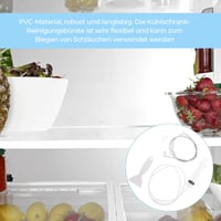 Reinigung des Abflusslochs im Kühlschrank