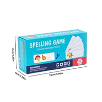 Wooden Alphabet Spelling Game for Kids