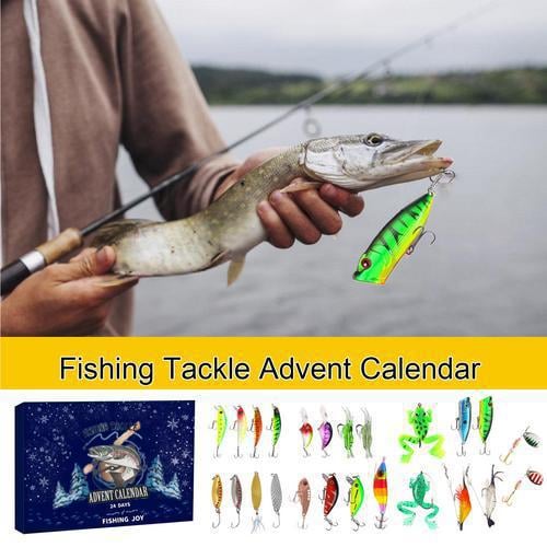 Forhåndssalg>>24 Days Christmas Countdown fiskeutstyrsett