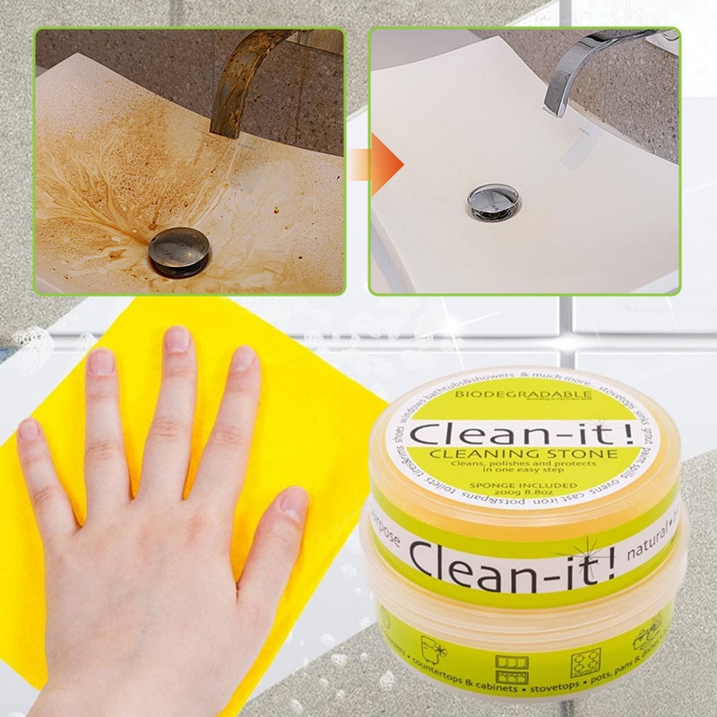 Umweltfreundlicher Reinigungsstein