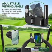 Golf Cart Steering Wheel Phone Mount