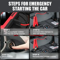 3-in-1 Emergency Jump Starter & Compressor System