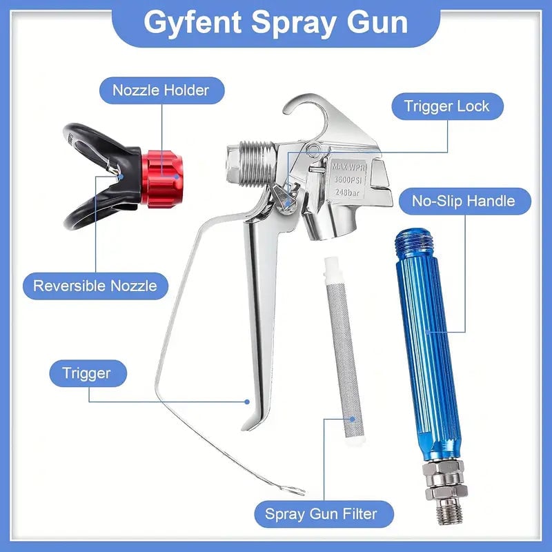 Airless Paint Sprayer Kit