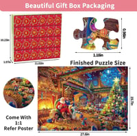🎅🏽🧩Advent Calendar 2023 Christmas Jigsaw Puzzles