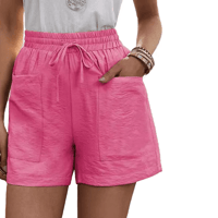 Loose Linen Lounge Shorts