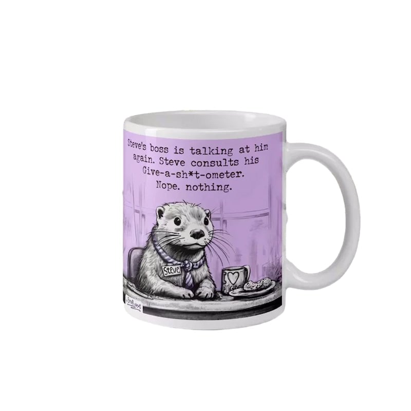 🦦Steve Mugs | Funny Mug