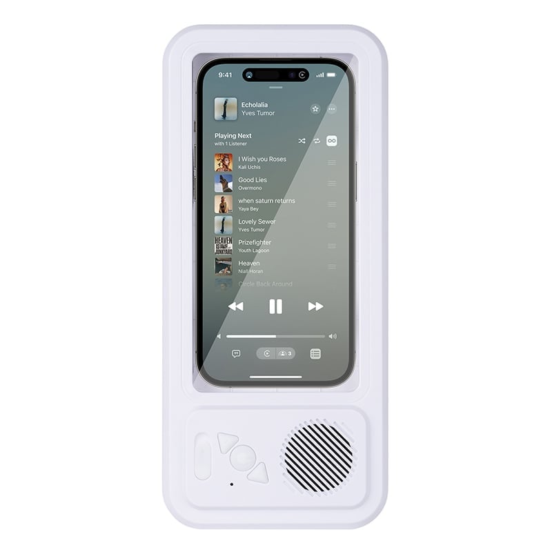 Sakerplus® Waterproof Bluetooth Speaker Phone Holder Box