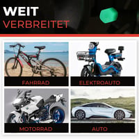 😎Universelle fluoreszierende Reifenventilkappen (4 Stück/Set)👍