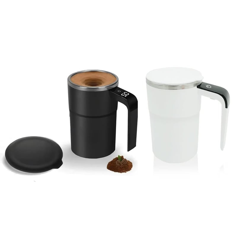 Self Stirring Coffee Mug With Lid