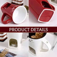 Multi-Functional Ceramic Fondue Mug