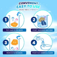 👍Washing Machine Hair Filter Mesh Bags