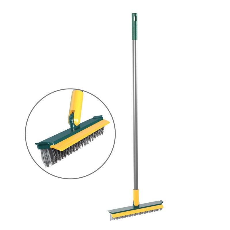 2-in-1 Toilet Floor Gap Cleaning Brush