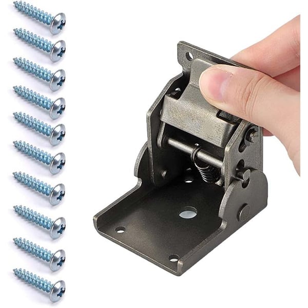 Sakerplus 90 Degrees Self-locking Folding Hinge Anti-corrosion Invisible Connector