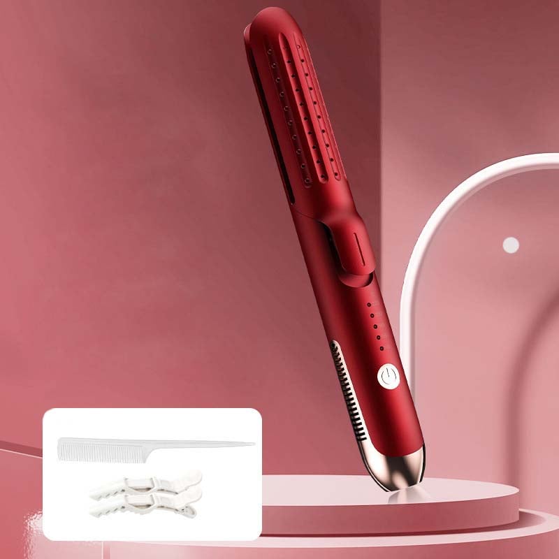 Mini anti-perm hair straightener