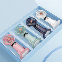 Portable Handheld Rechargeable Fan with Base