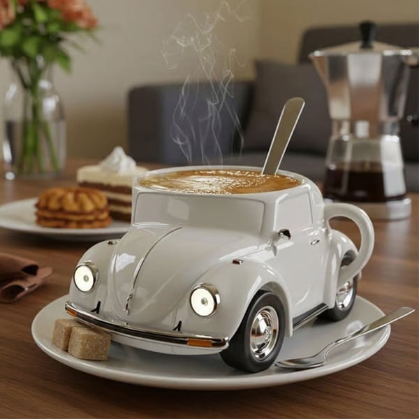 Beetle Shaped Coffee Mug