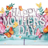 3D Butterfly Mother’s Day Pop-Up Card
