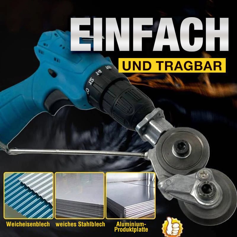 ✨🔥Schlussverkauf🔥✨Elektrische Bohrmaschine Schere Anbauschneider Nibbler