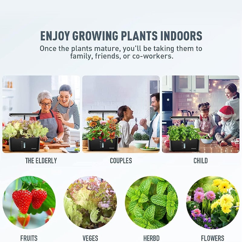 Sakerplus Indoor Garden Hydroponics Growing System