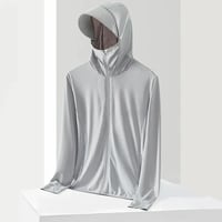 Leichter Sonnenschutz-Hoodie im Freien
