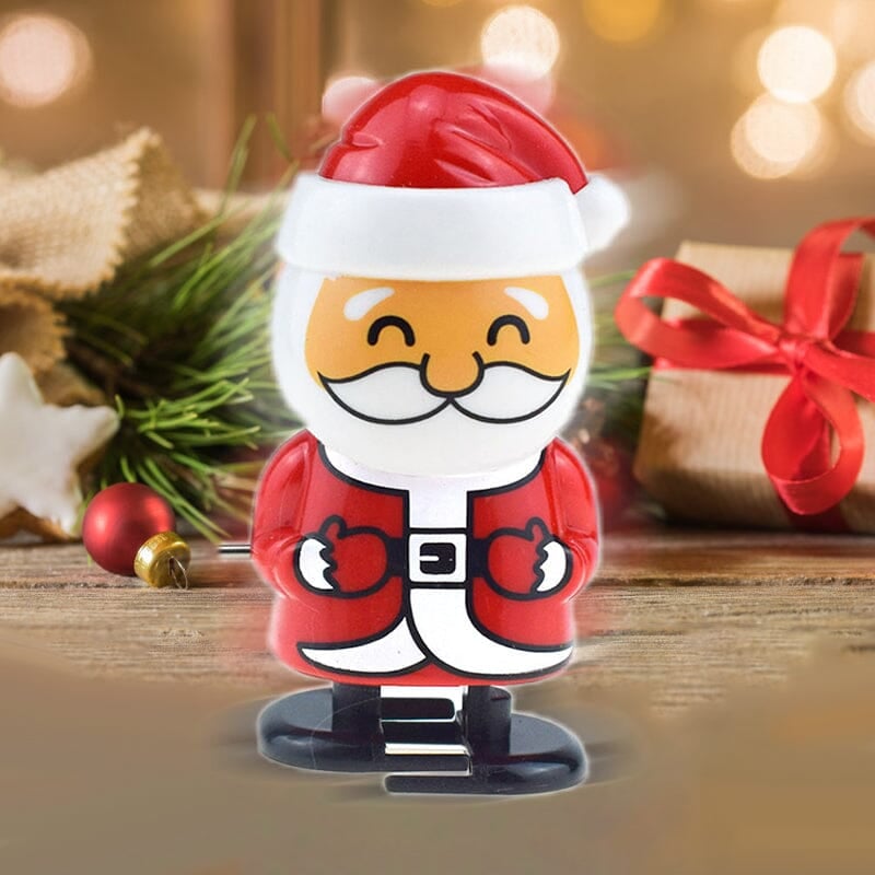 🎅Christmas Wind Up Toys, Stocking Stuffers Assorted Jumping Walking Clockwork Toys