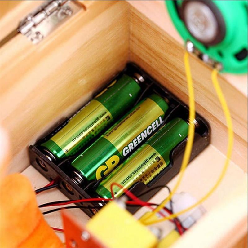 Lustiger Tiger in einer Box