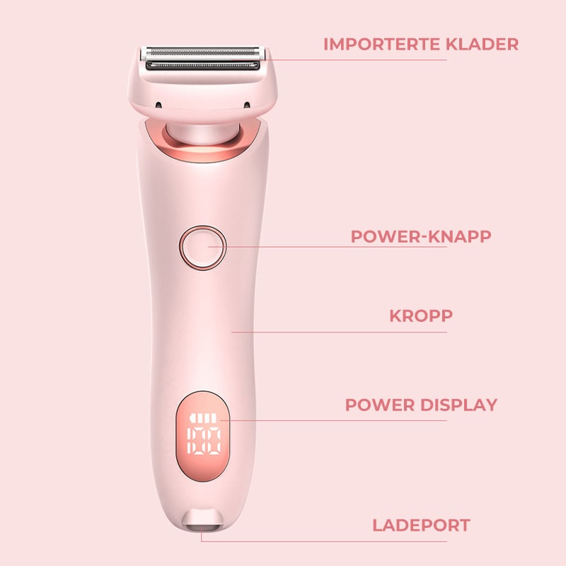 Epilator med dobbel hode